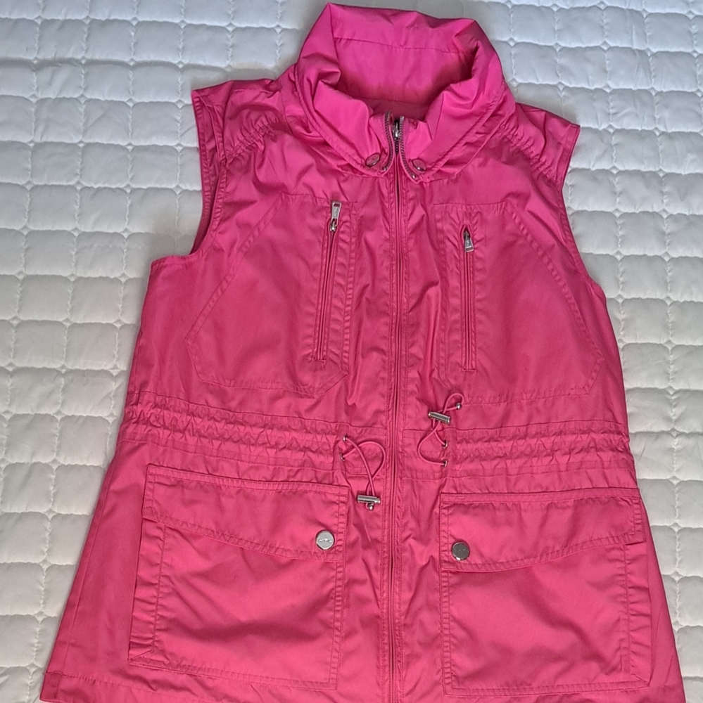 Lauren Ralph lauren hot pink vest.